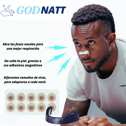 GodNatt™ - Tiras Nasales Magnéticas Extra Fuertes 30 unidades