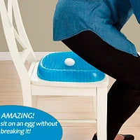 Cojín de Gel Ergonómico - Egg Sitter (Incluye funda negra)