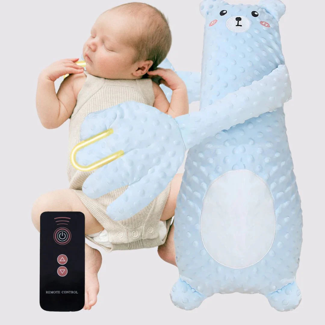 Nubbi® La Almohada Inteligente para arrullar a tu bebé y aliviar los cólicos