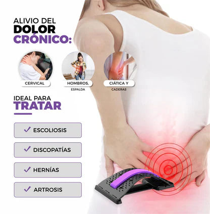 OrthoSpinal™- Dispositivo Ortopédico De Alivio y Corrección Lumbar