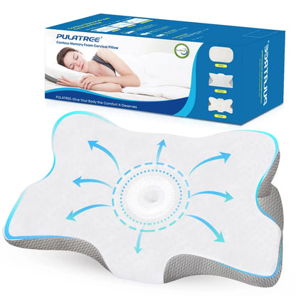 Pulatree™ - Almohada Cervical Contour Relief