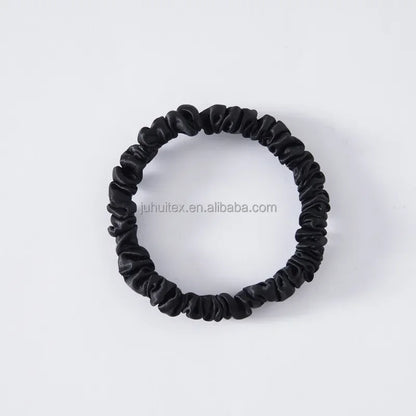 GodNatt - Colet de Seda Mulberry de 1 cm - Scrunchie de seda 6 unidades