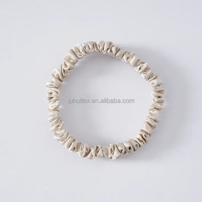 GodNatt - Colet de Seda Mulberry de 1 cm - Scrunchie de seda 6 unidades