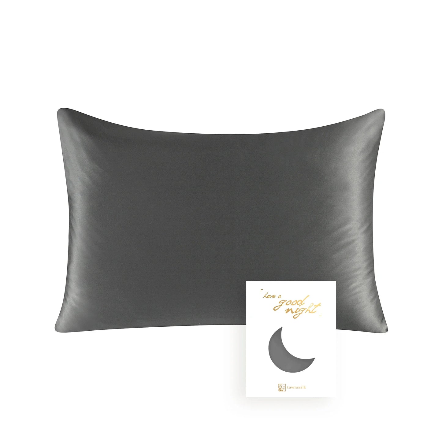 GodNatt- Funda de Seda 100% Mulberry de 22 Mommes Doble Cara