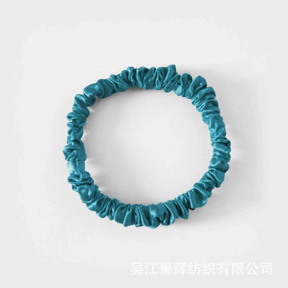 GodNatt - Colet de Seda Mulberry de 1 cm - Scrunchie de seda 6 unidades