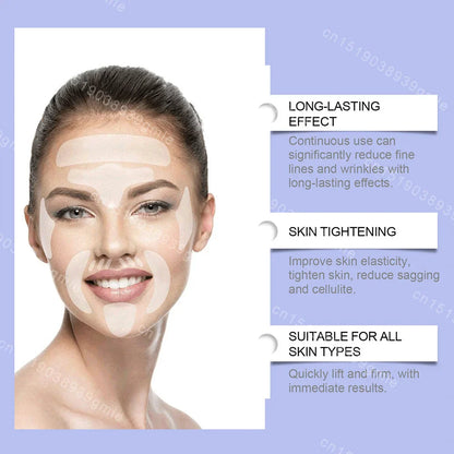 GodNatt- 16 Uds parches de silicona reutilizables contra arrugas del sueño