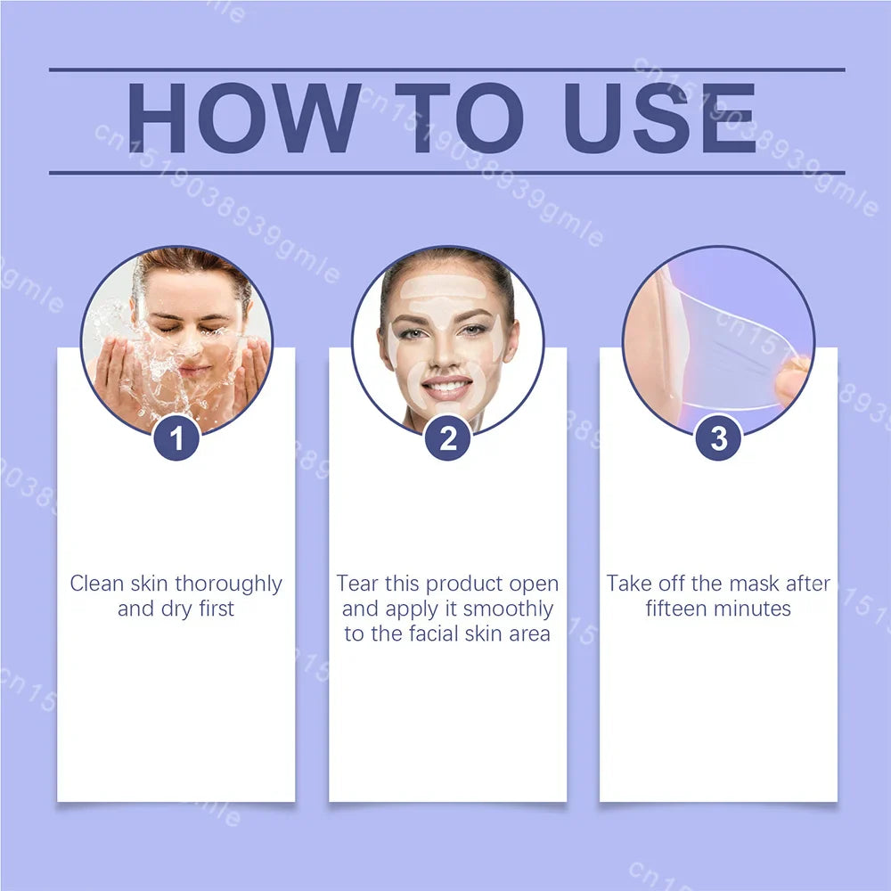 GodNatt- 16 Uds parches de silicona reutilizables contra arrugas del sueño