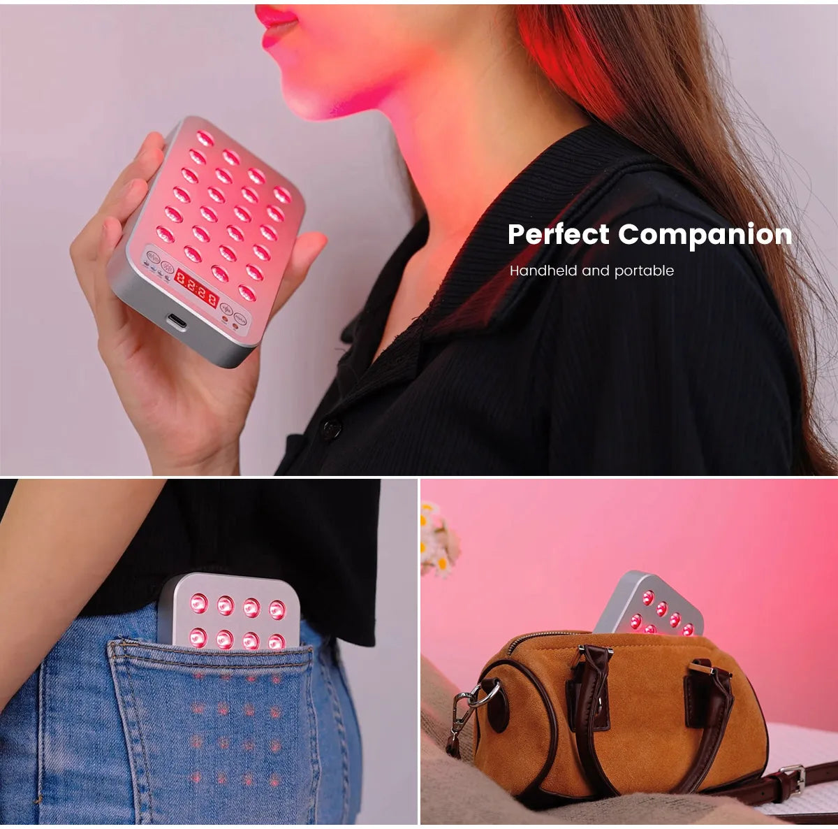 Godnatt- Terapia de Luz Roja Inalámbrico Portátil