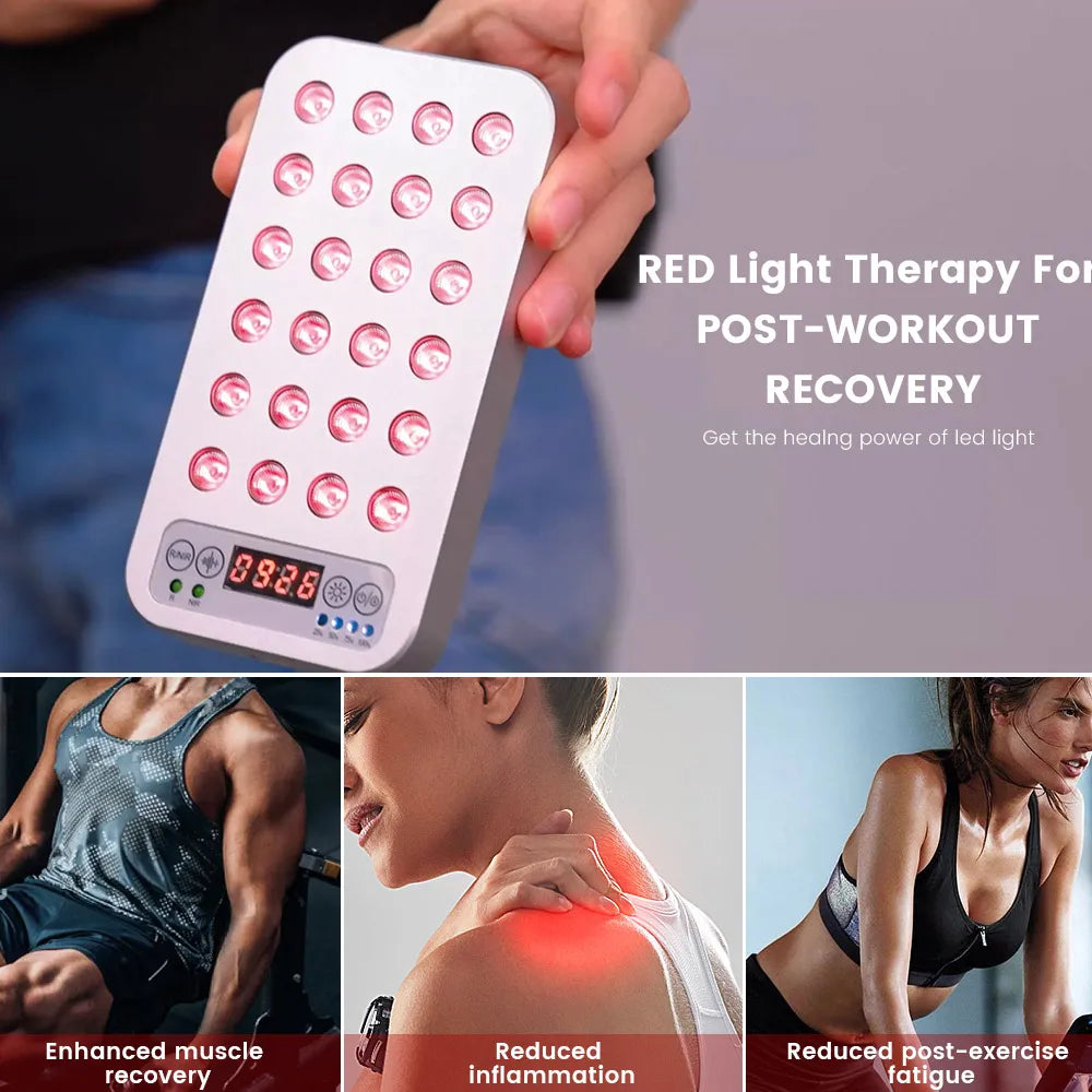 Godnatt- Terapia de Luz Roja Inalámbrico Portátil