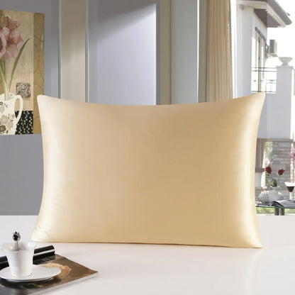 GodNatt- Funda de Seda 100% Mulberry de 22 Mommes Doble Cara