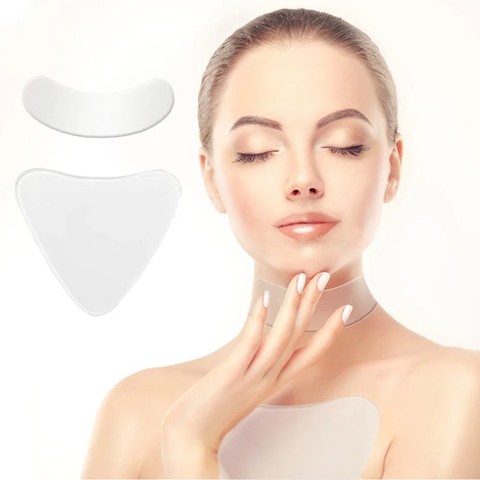 GodNatt- Parches de Silicona para Escote y Cuello – Reutilizables y Antiarrugas