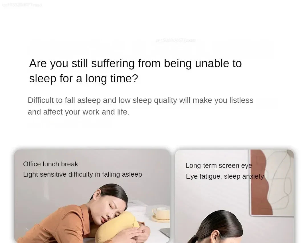 Xiaomi -Antifaz para dormir con calefacción, relajante, para dormir,