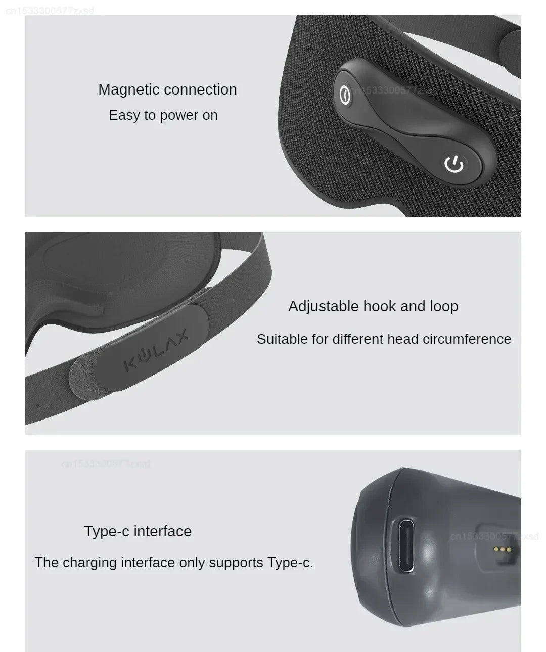 Xiaomi -Antifaz para dormir con calefacción, relajante, para dormir,