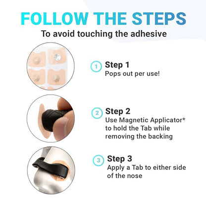 GodNatt™ - Tiras Nasales Magnéticas Extra Fuertes 30 unidades