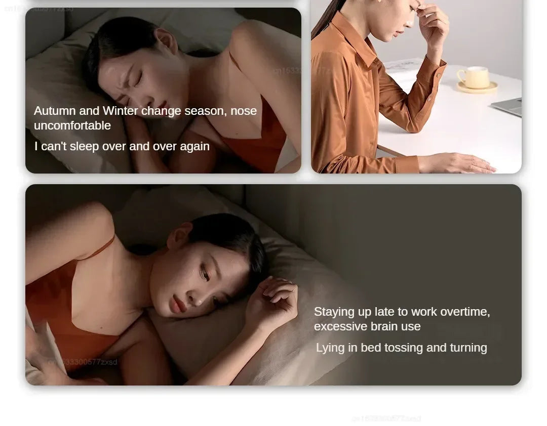 Xiaomi -Antifaz para dormir con calefacción, relajante, para dormir,