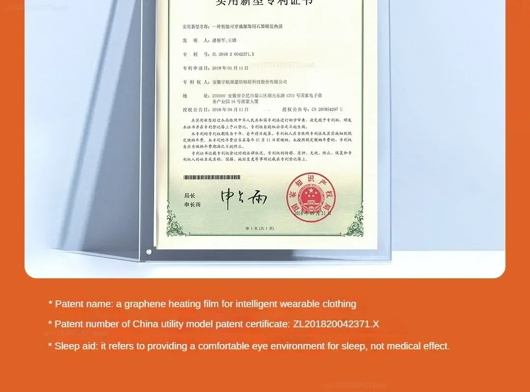 Xiaomi -Antifaz para dormir con calefacción, relajante, para dormir,