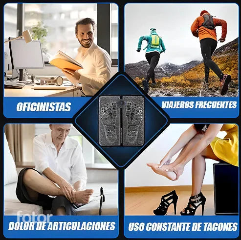 NeoFeet™- Masajeador de Pies con 8 Tipos de Masajes y 19 Niveles Intensidad