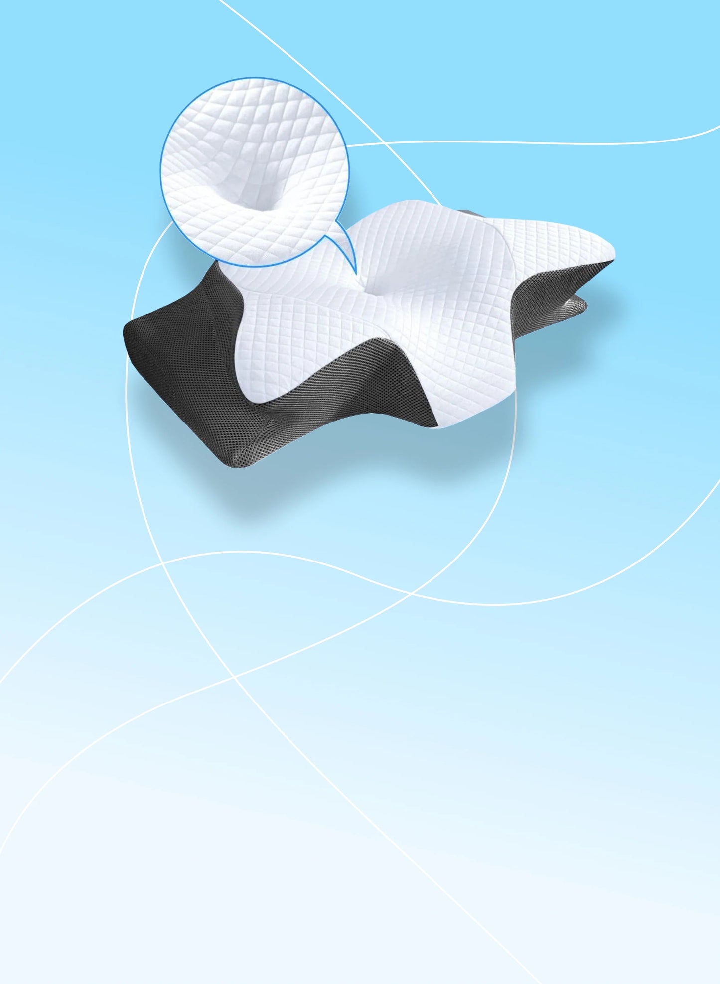 Pulatree™ - Almohada Cervical Contour Relief