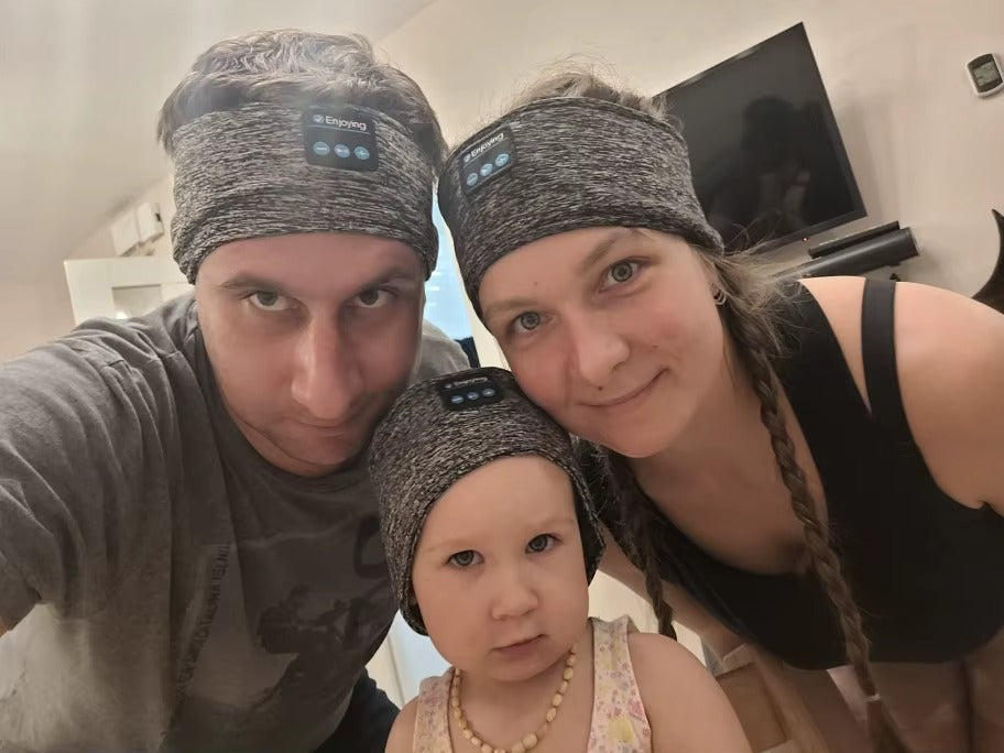 Enjoying- Antifaz Bluetooth con audífonos