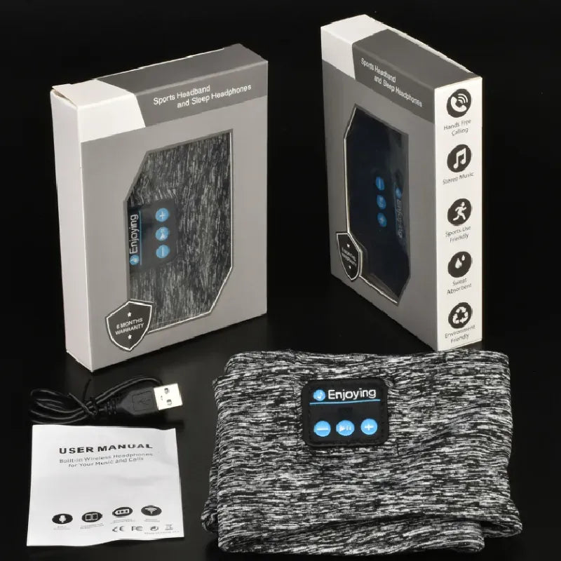 Enjoying- Antifaz Bluetooth con audífonos